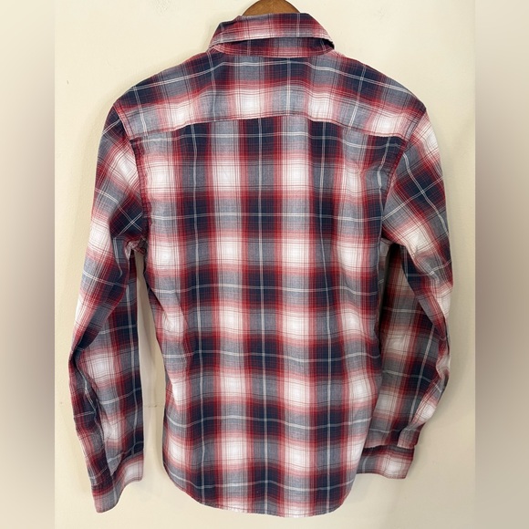 Wrangler Flex for Comfort western cowboy classic plaid button up shirt SZ medium - Picture 2 of 10